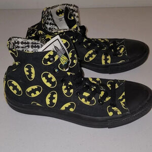 Converse‎ All Star DC Batman Hi Top Sneakers Mens 8 Womens 10